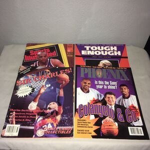 NBA Phoenix Suns Charles Barkley 90s Vintage Magazine Lot Good Condition But 1